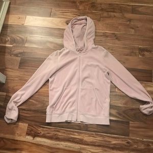 juicy light pink track jacket